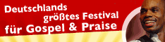 Banner Gospelkirchentag Karlsruhe