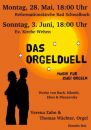 Plakat Orgelduell